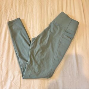 Uniqlo Airism Soft Light Blue Leggings